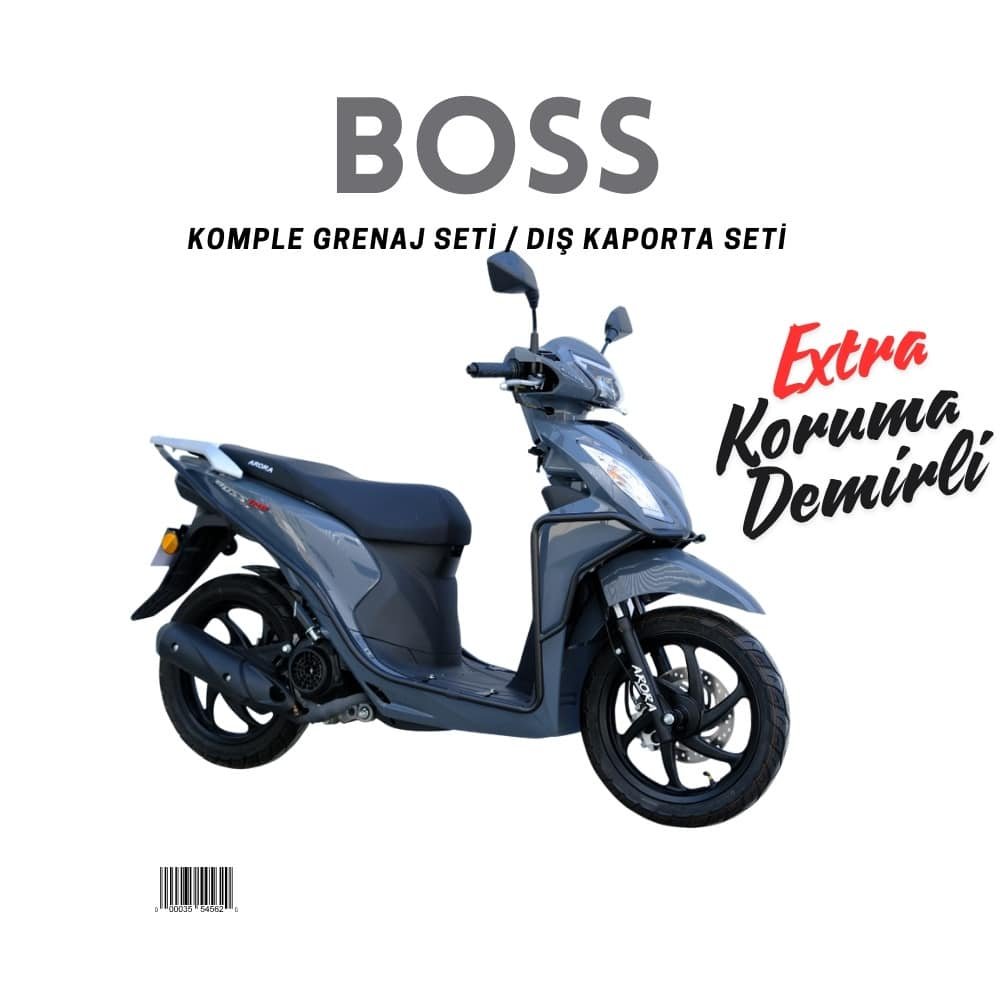 Arora Boss Gri Grenaj Seti 19 Parça